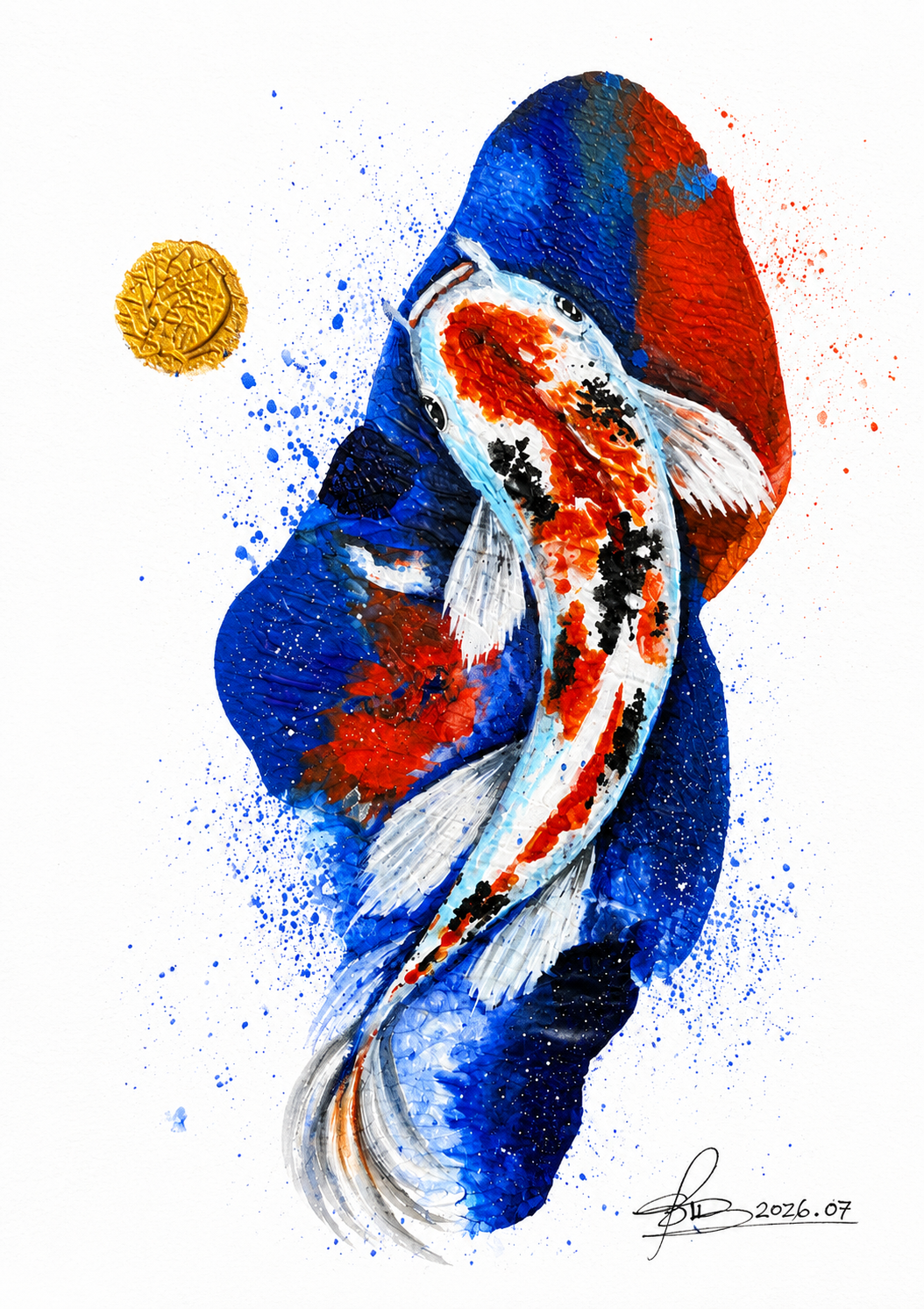 Convergence I (1 of 2) A5 (14.8 × 21 cm)